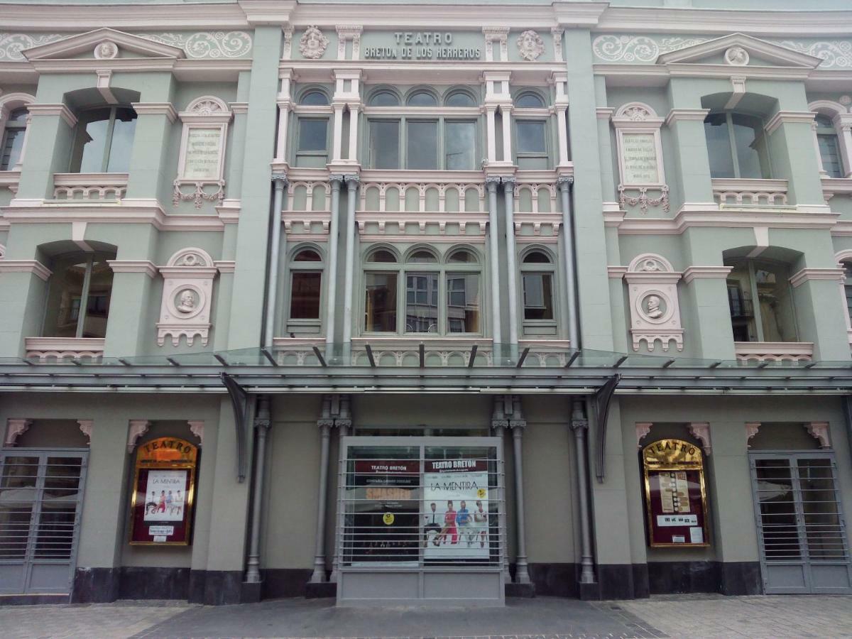 Ático en el centro junto al Espolón Apartamento Logroño Exterior foto